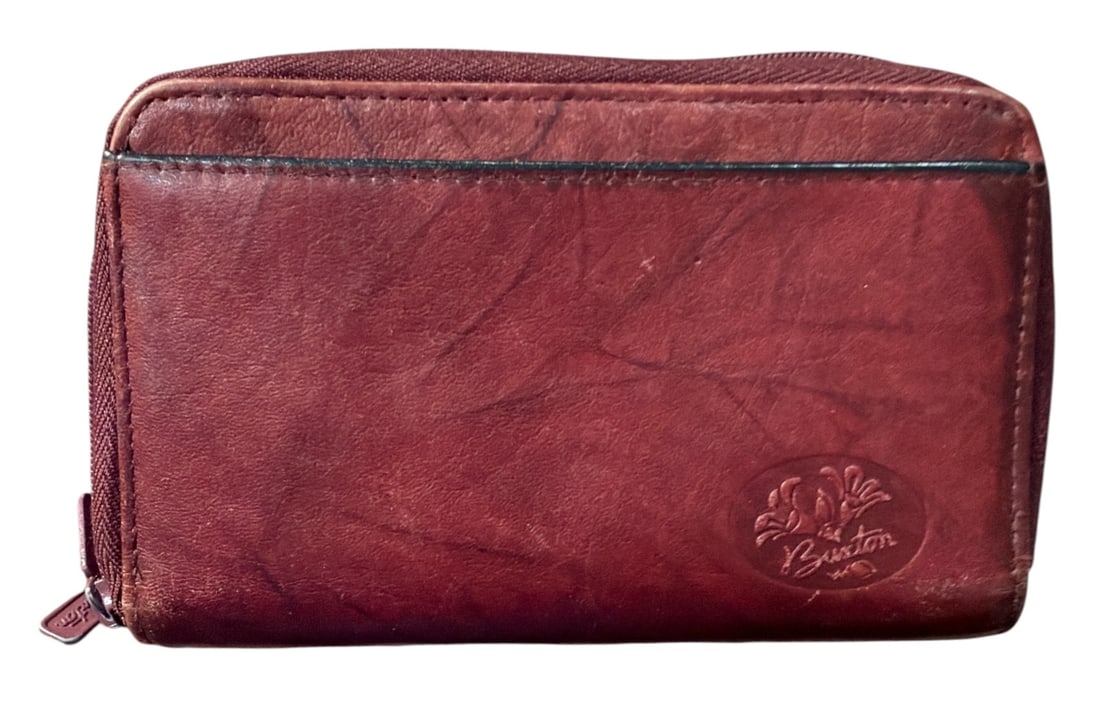Julia Buxton Womens Heiress Double Zip Organizer Wallet (1 of 5)
