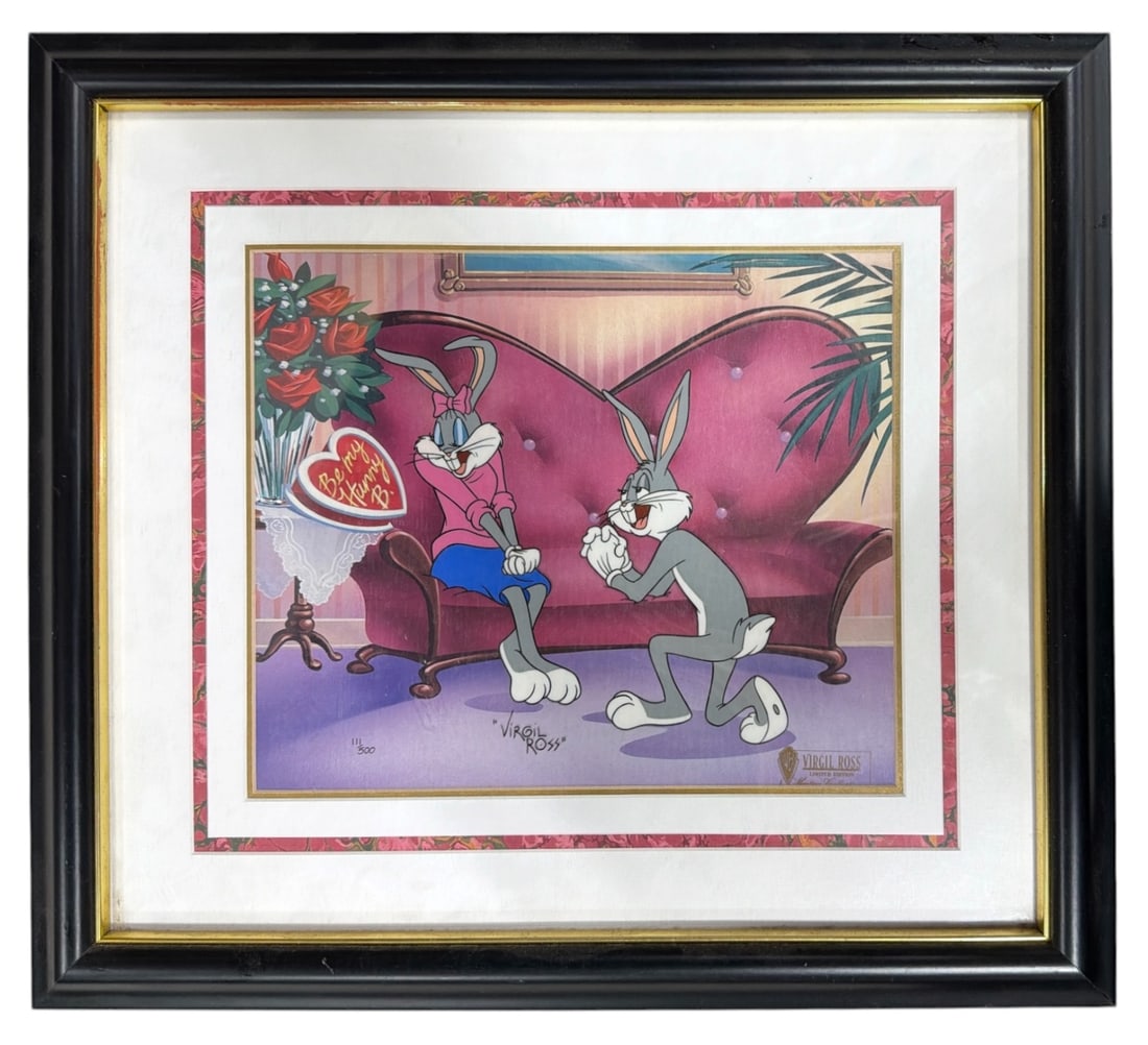 Virgil Ross Masters Collection Cel | Bugs Bunny Looney Tunes | Will Ya (1 of 3)