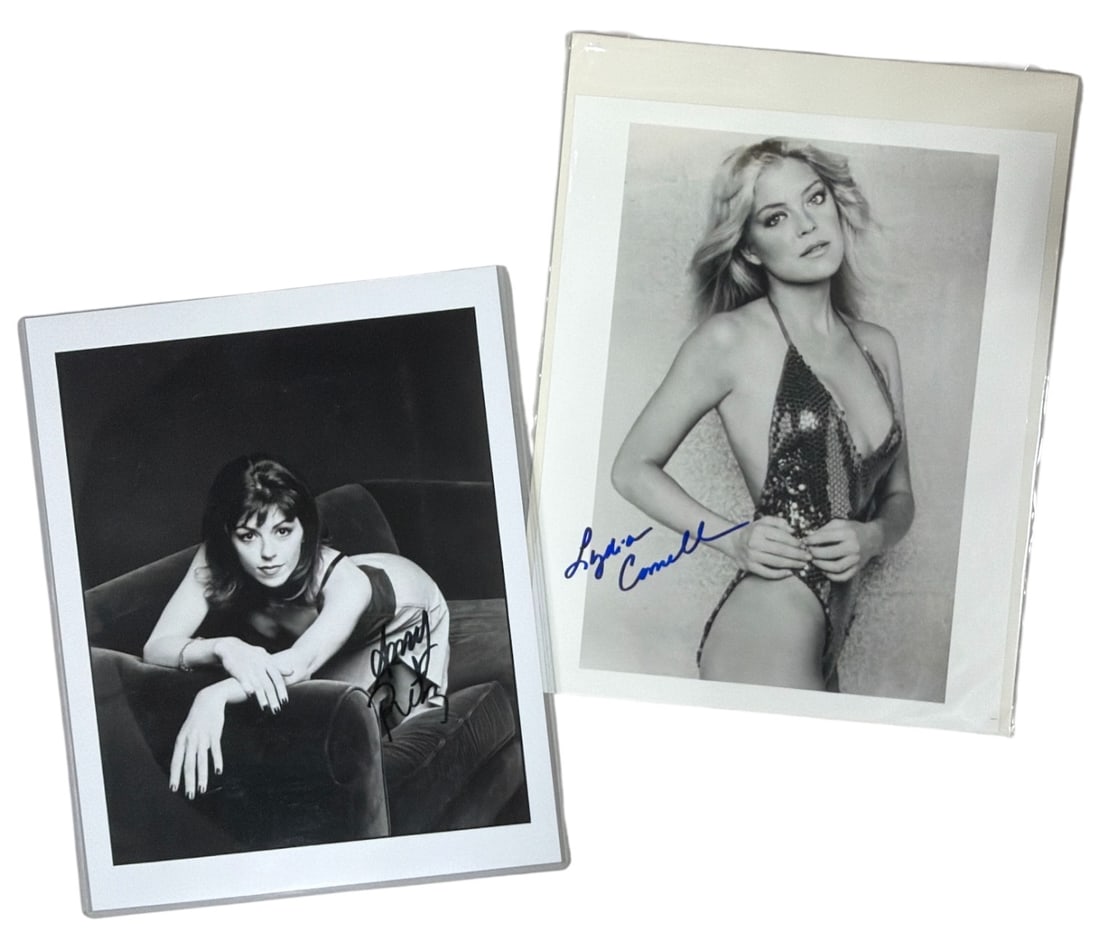SIGNED Photo of Tracy Reed and Lydia Cornell | with coa: SIGNED Photo of Tracy Reed and Lydia Cornell | with coa