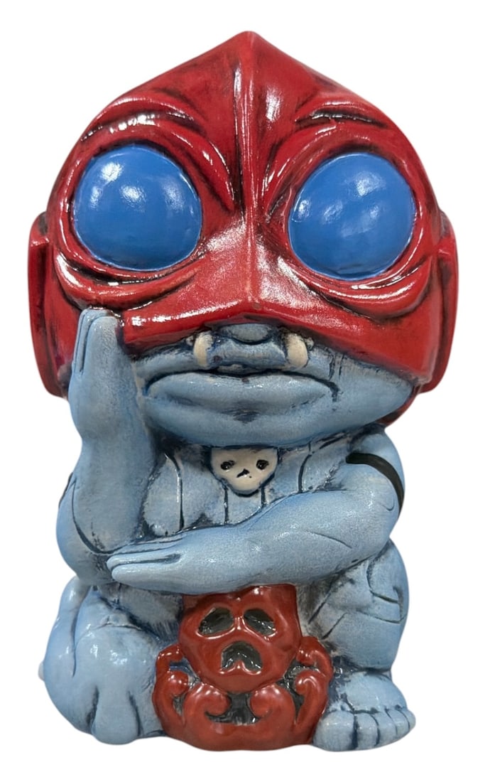 Ultra Headhunter | Tiki Mug Designed by Lost Temple Traders Collaboration with Atomica Exotica (1 of 3)