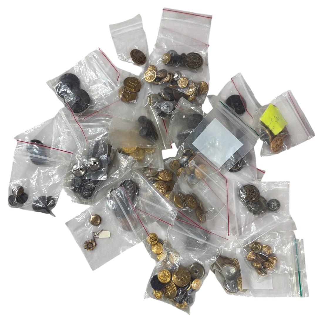 WWI and WWII Button Collection: WWI and WWII Button Collection