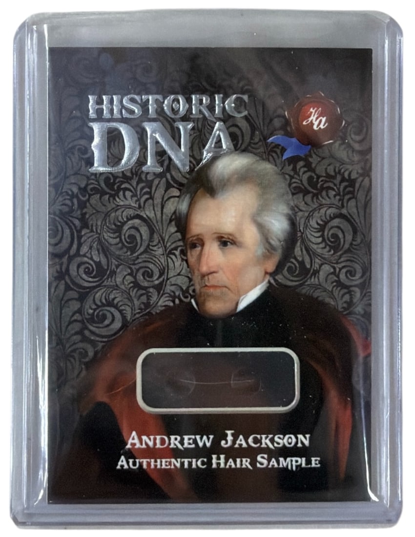 2020 Historic Autographs POTUS The First 36 Andrew Jackson Historic DNA Trading Card (1 of 2)
