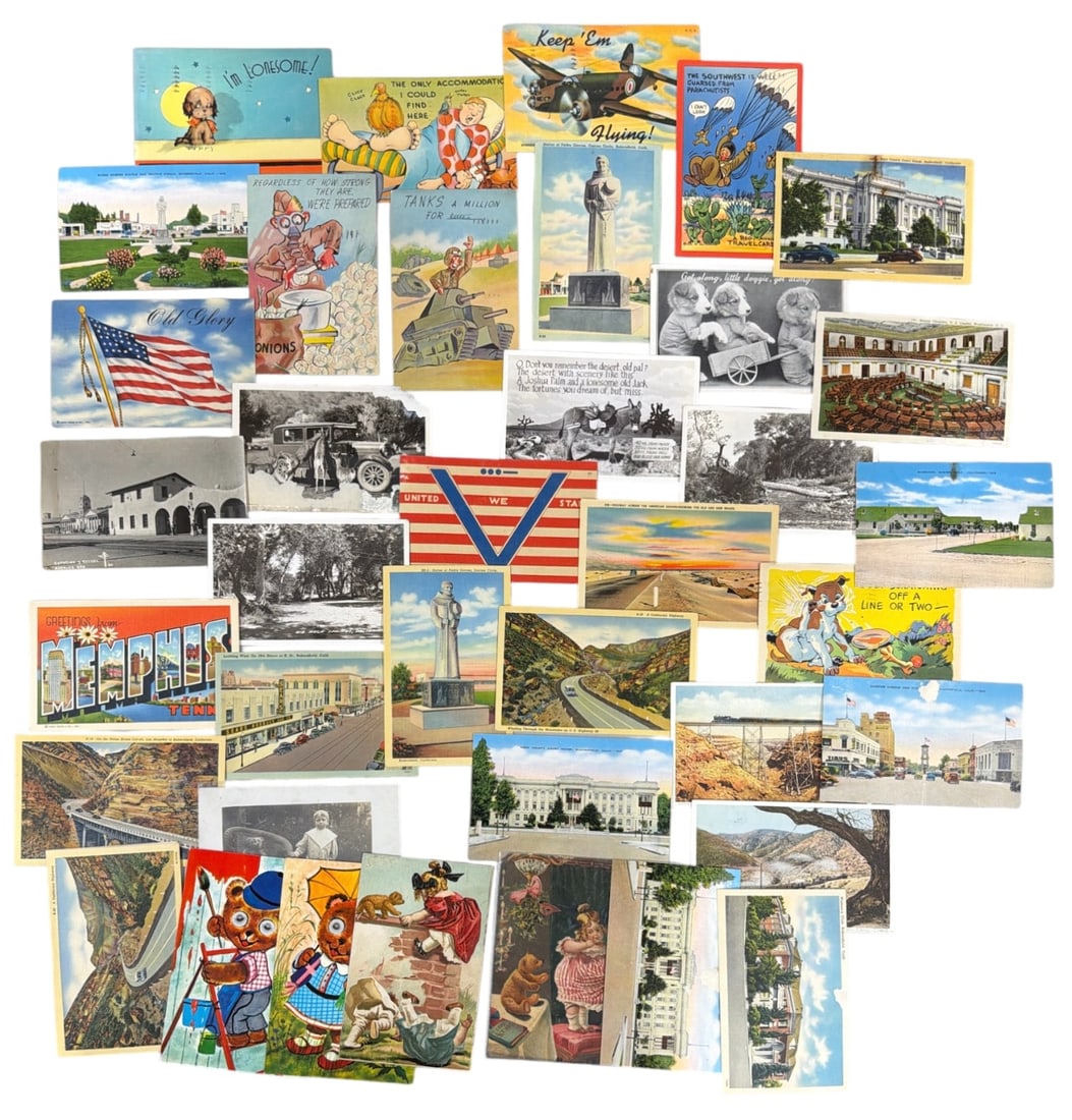 Vintage Postcard Collection: Vintage Postcard Collection
