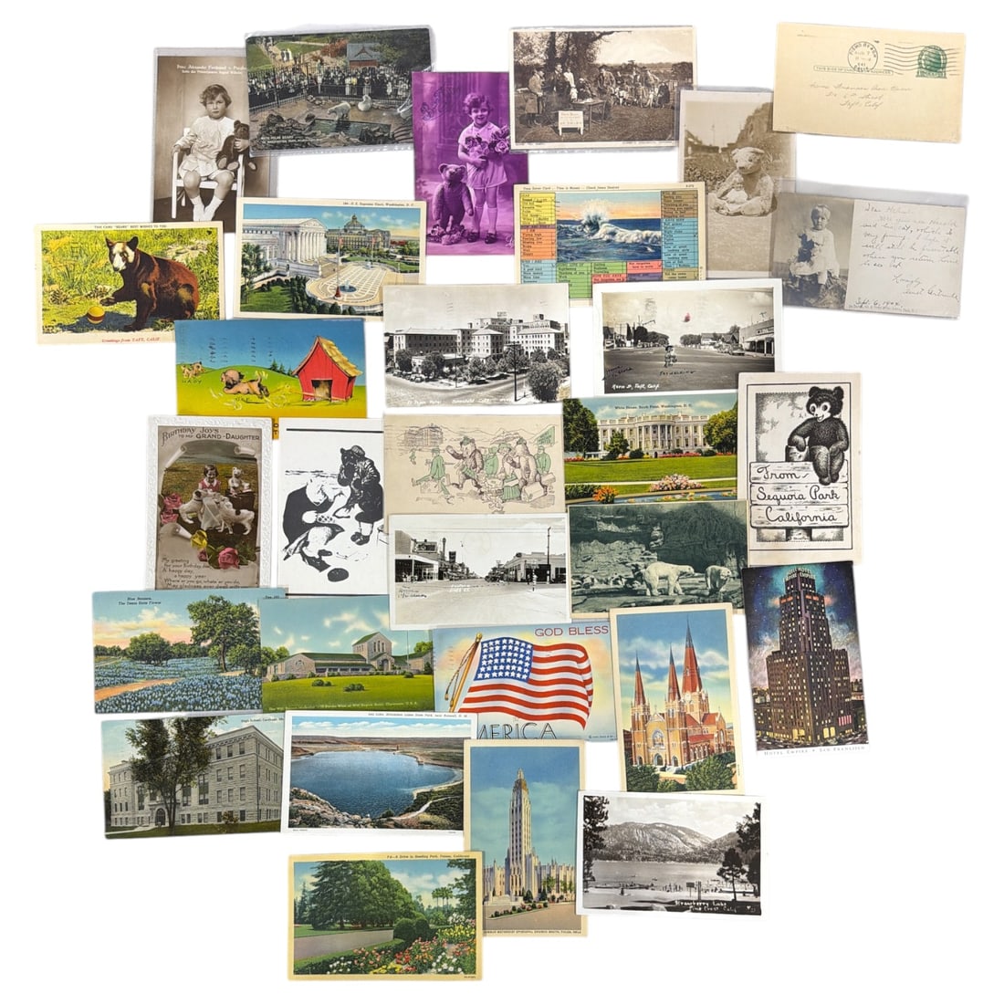 Vintage Postcard Collection: Vintage Postcard Collection