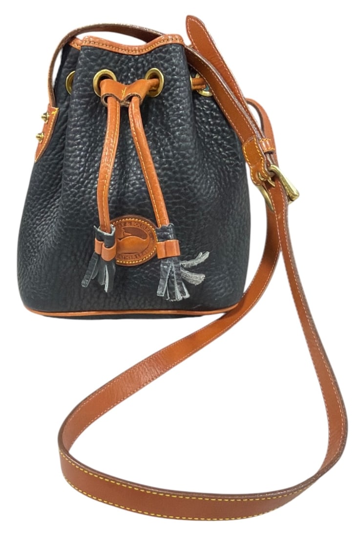 Vintage Dooney and Bourke Drawstring Bucket Bag (1 of 7)