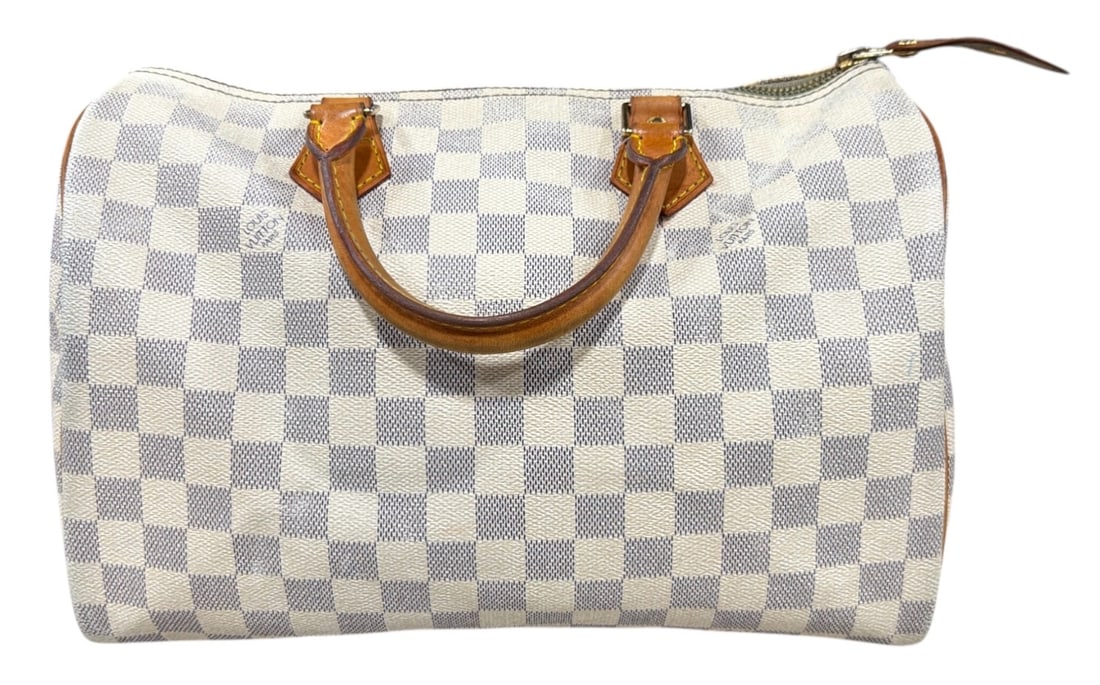 Louis Vuitton Damier Azur Speedy Bag: Louis Vuitton Damier Azur Speedy Bag