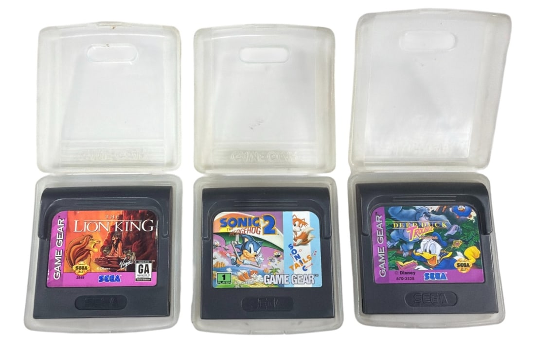 Vintage Sega Game Gear Video Game Collection (1 of 1)