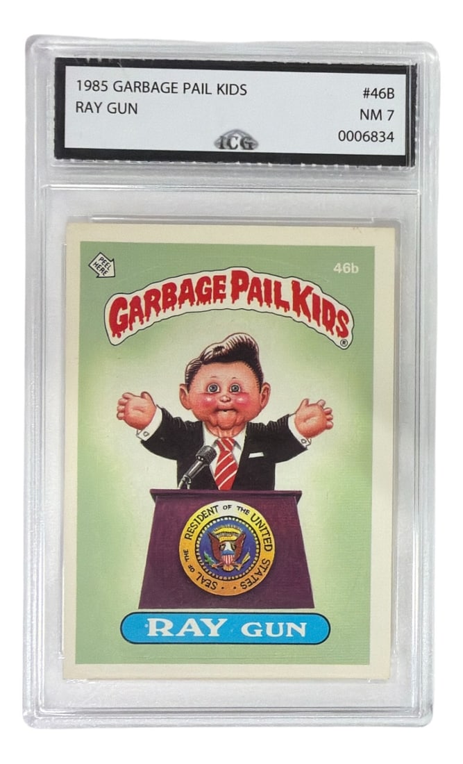1985 Garbage Pail Kids | Ray Gun | No. 46B | Graded 7 (1 of 2)