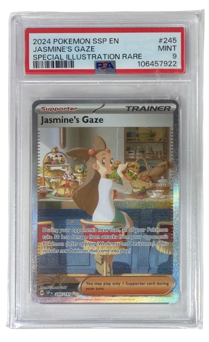 2024 Pokemon Special Illustration RARE Jasmines Gaze | No. 245 | Graded 9 (1 of 2)