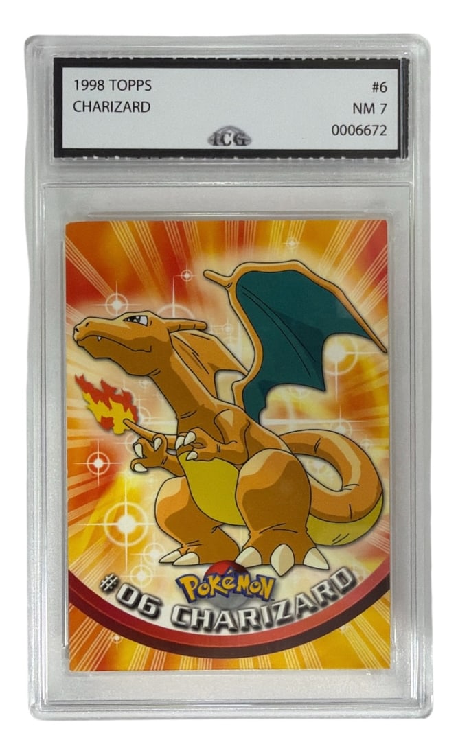 1998 Topps Charizard | No. 6 | Graded 7 (1 of 2)