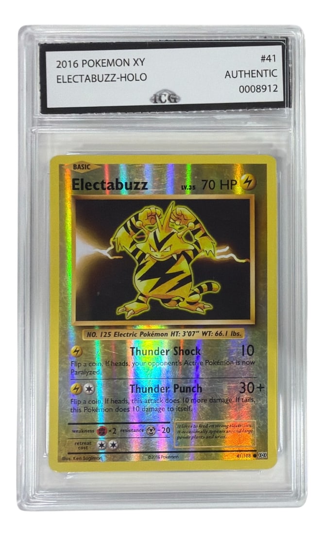 2016 Pokemon XY Set Electabuzz HOLO | No. 41 (1 of 2)