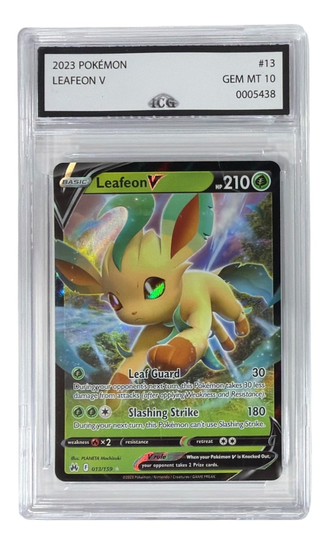 2023 Pokemon Leafeon V | No. 13 | Graded 10 (1 of 2)