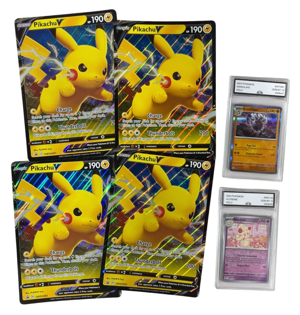 Pokemon Trading Card and Graded Card Collection: AUTHENTICATION HAS NOT BEEN PERFORMED TO GUARANTEE VERIFICATION | All purchases are made at the buyers discretion