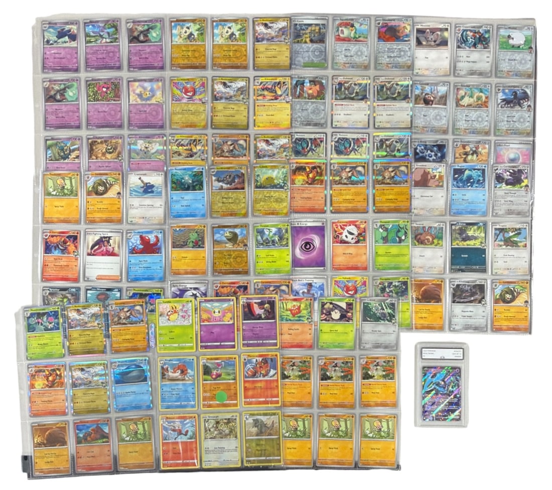 Pokemon Trading Card and Graded Card Collection: AUTHENTICATION HAS NOT BEEN PERFORMED TO GUARANTEE VERIFICATION | All purchases are made at the buyers discretion