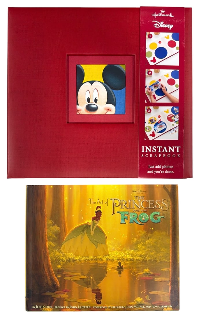 Disney Instant Scrapbook and The Art of Princess and the Frog (1 of 4)