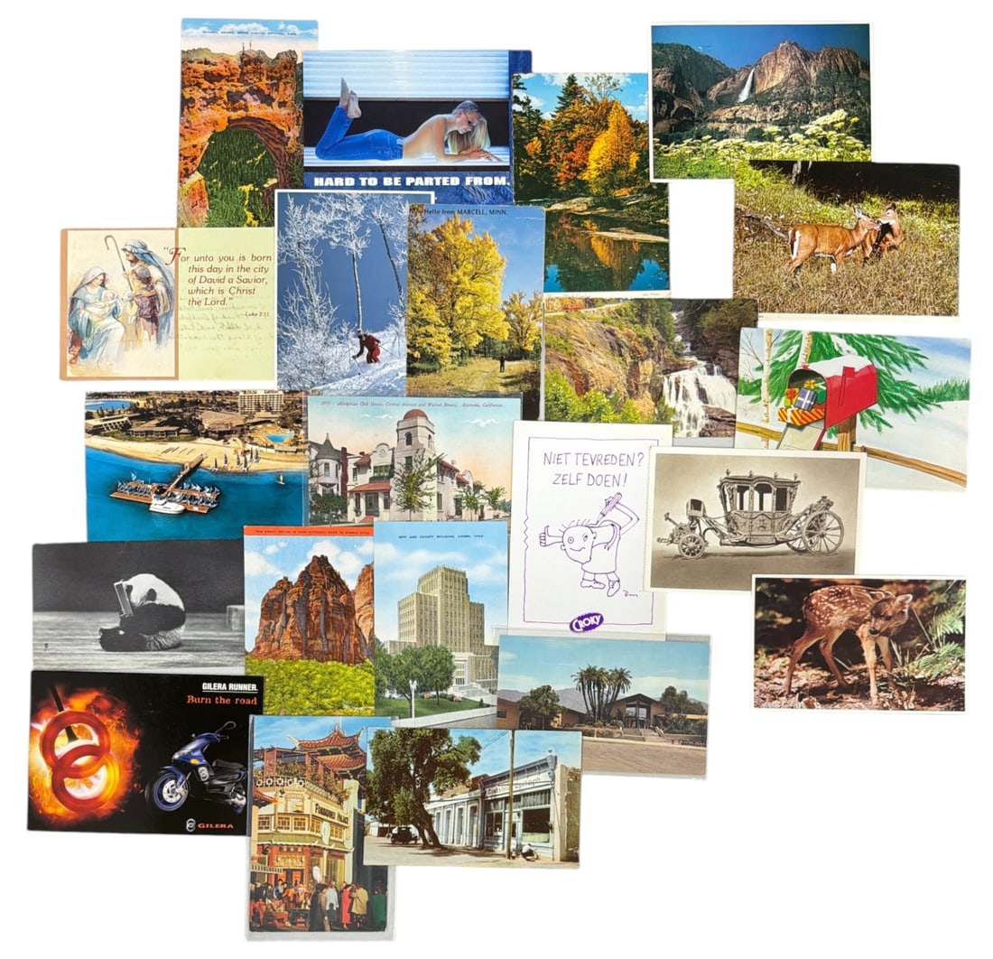 Vintage Postcard Collection: Vintage Postcard Collection