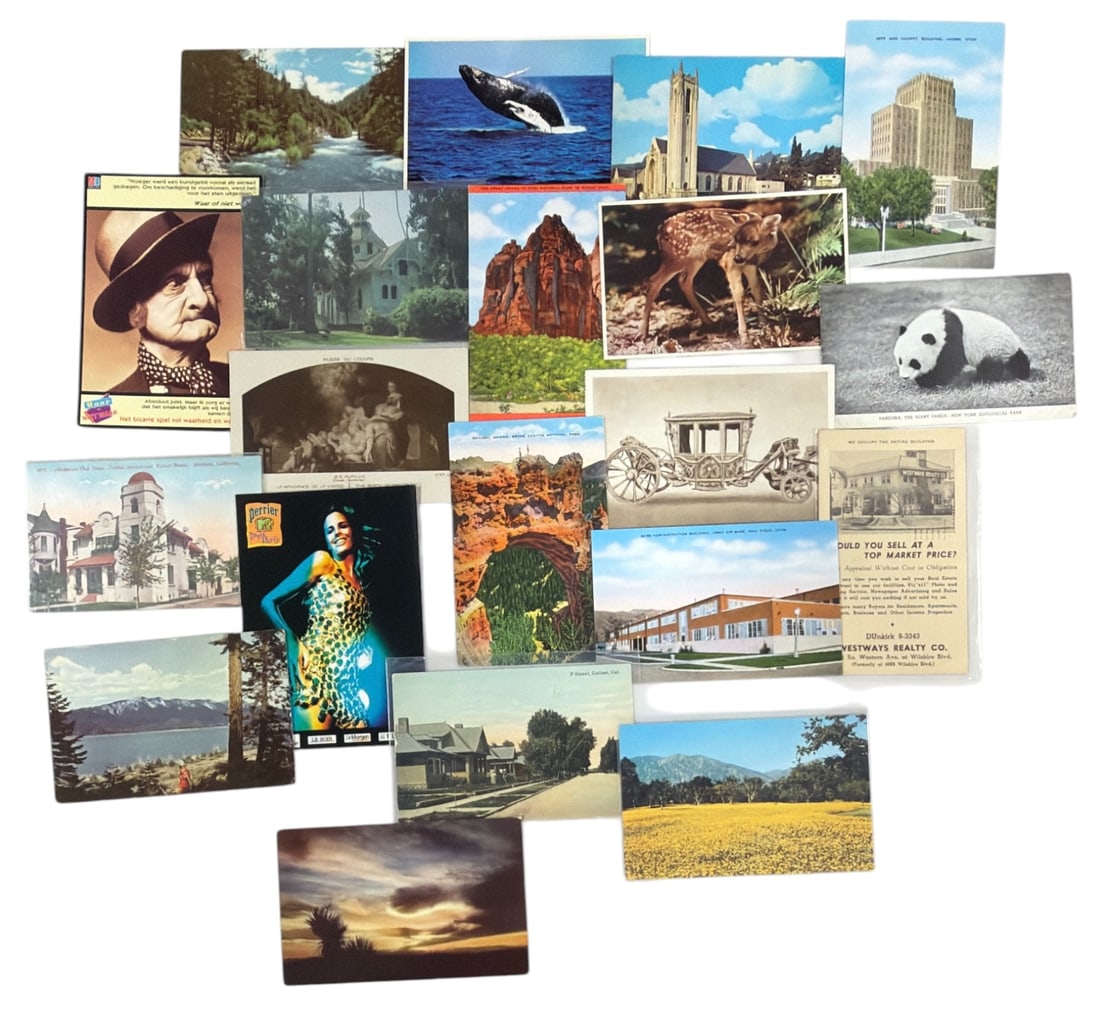 Vintage Postcard Collection: Vintage Postcard Collection