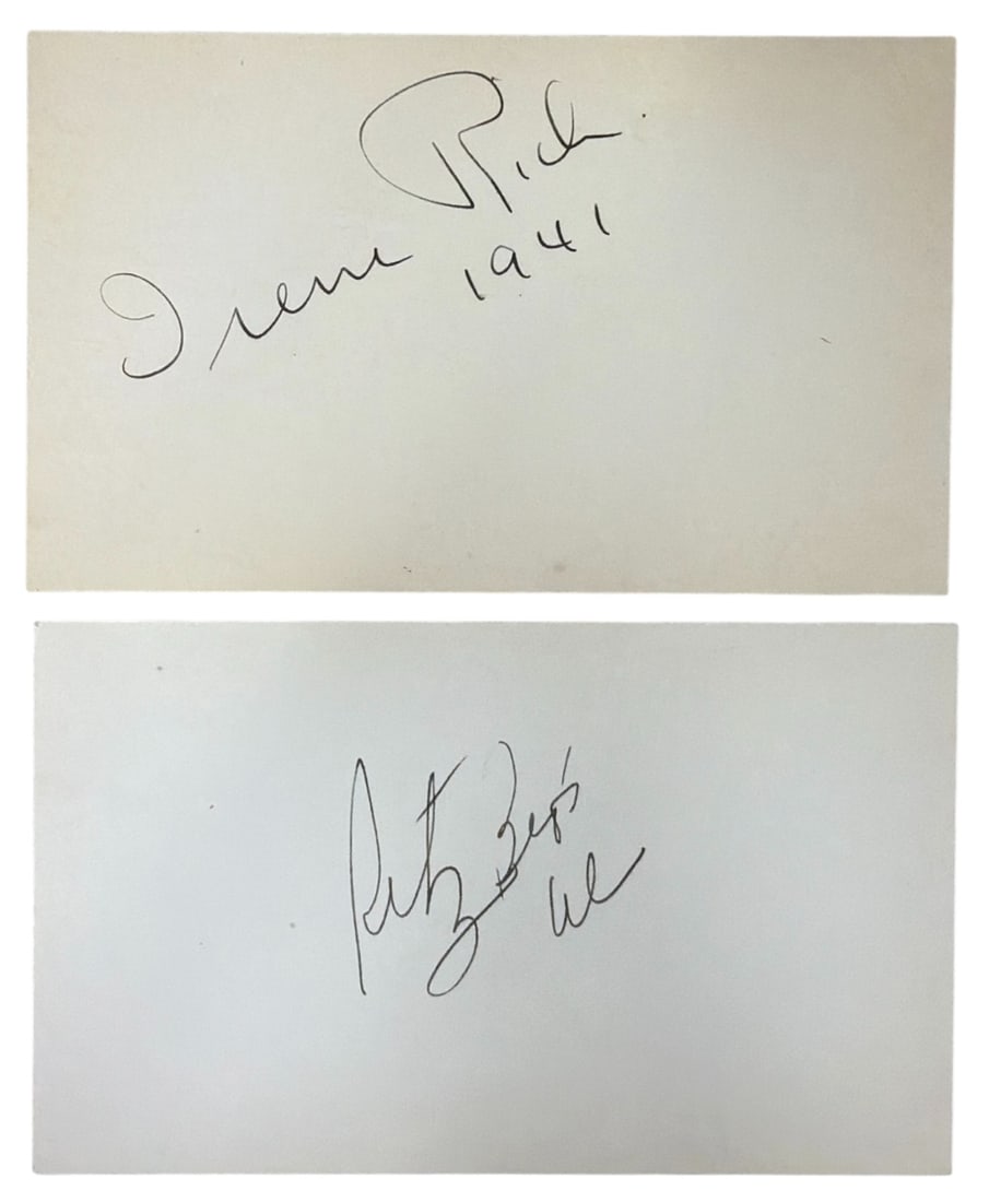 Celebrity and Movie Autograph Collections (1 of 2)