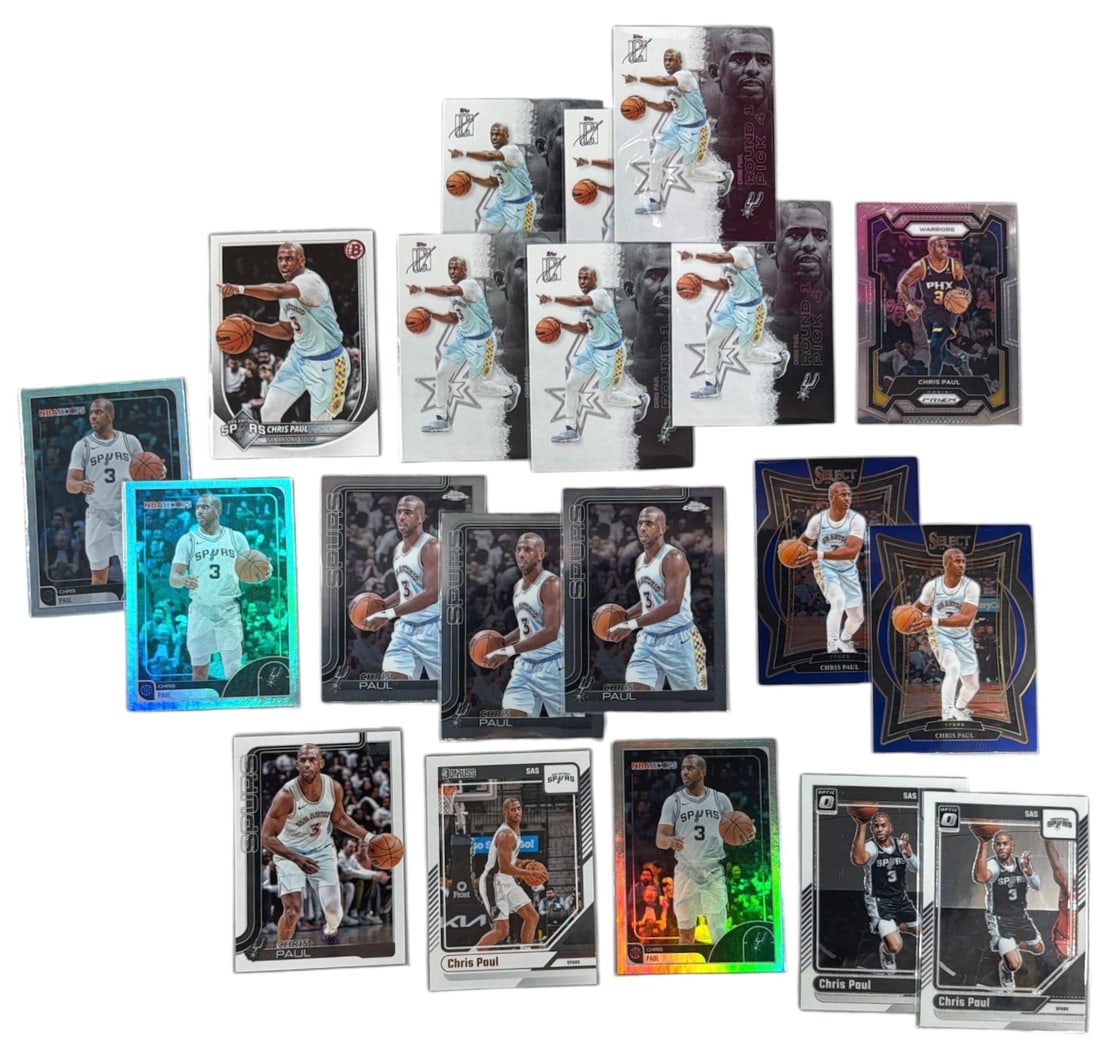 Chris Paul Basketball Trading Card Collection (1 of 2)