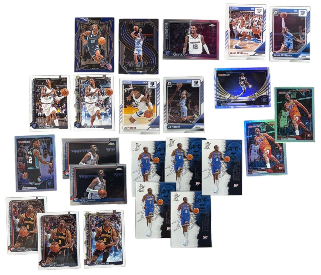 Jalen Williams Basketball Trading Card Collection: Jalen Williams Basketball Trading Card Collection