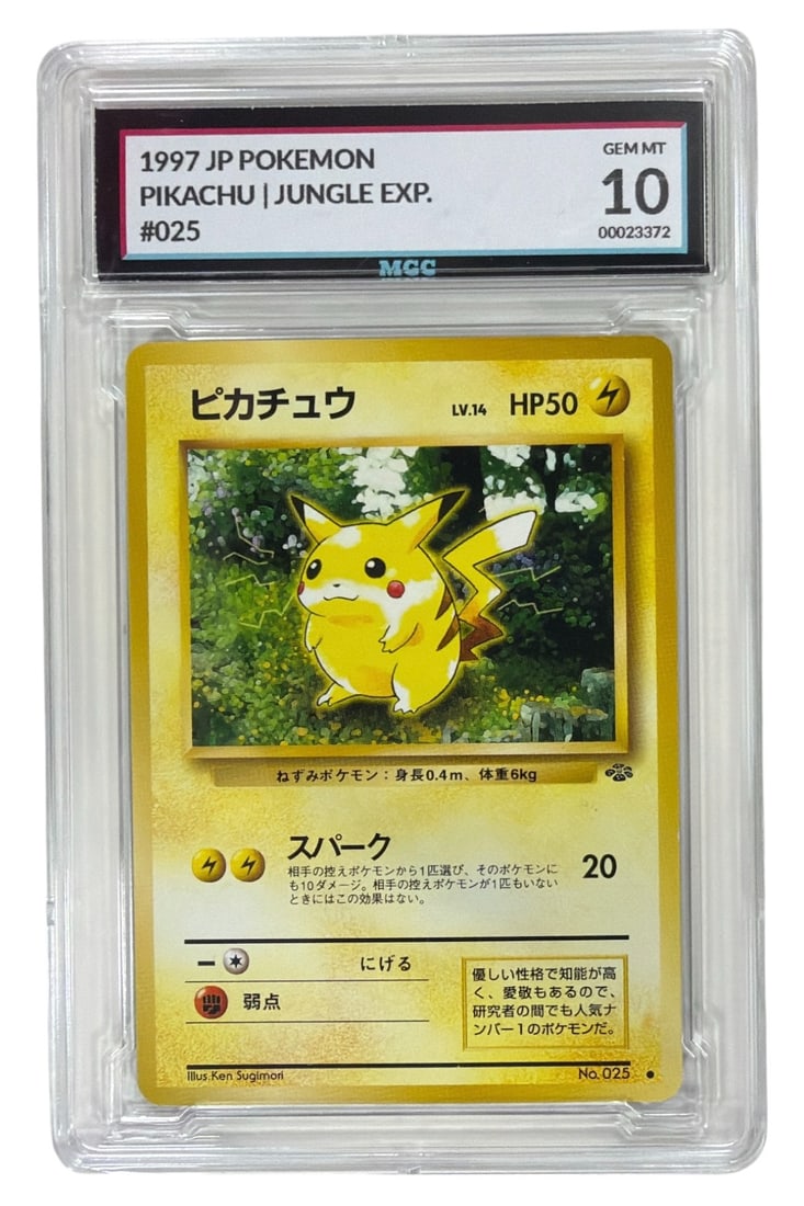 1997 Japanese Pokemon Jungle Exp. Pikachu | No. 25 | Graded 10 (1 of 2)