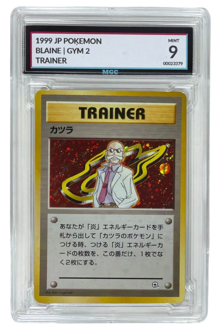 1999 Japanese Pokemon Gym 2 Blaine | Trainer | Graded 9 (1 of 2)
