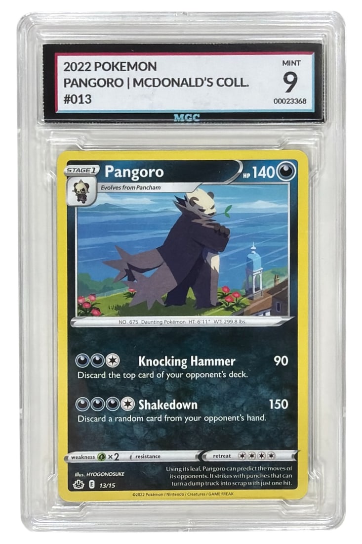 2022 Pokemon McDonalds Pangoro | No. 13 | Graded 9 (1 of 2)