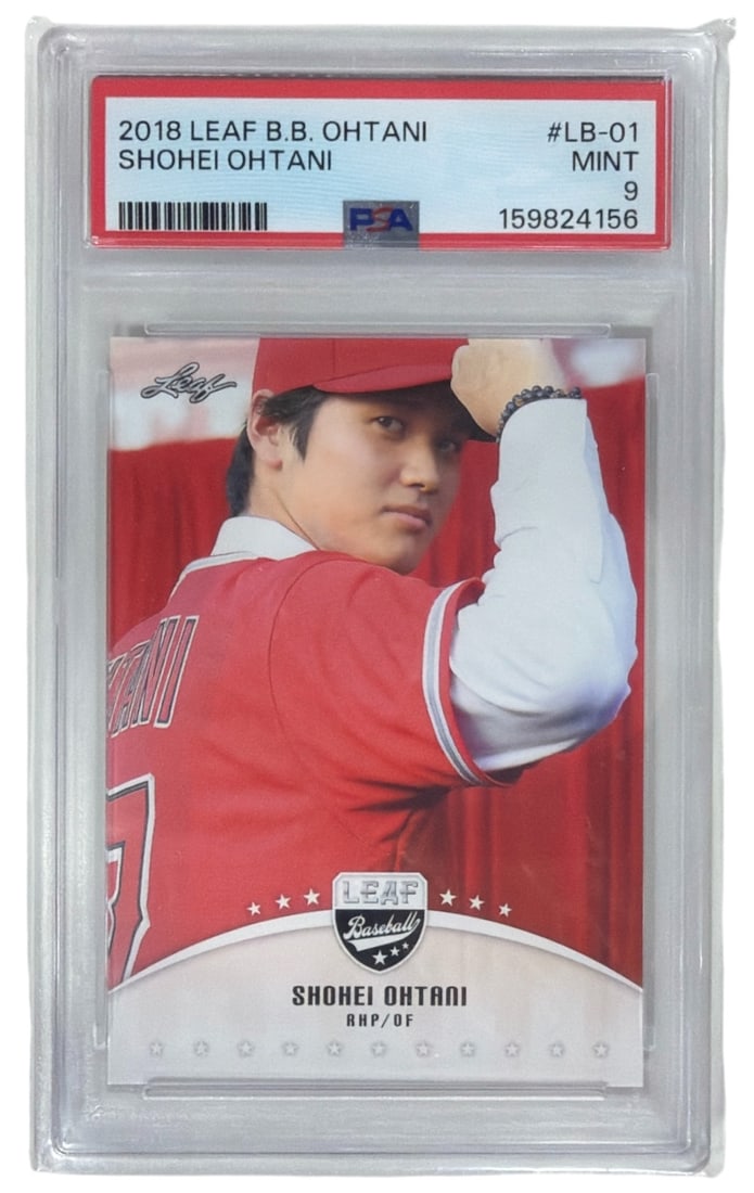 2018 Leaf B.B. Ohtani Shohei Ohtani | No. LB 01 | Graded 9 (1 of 2)