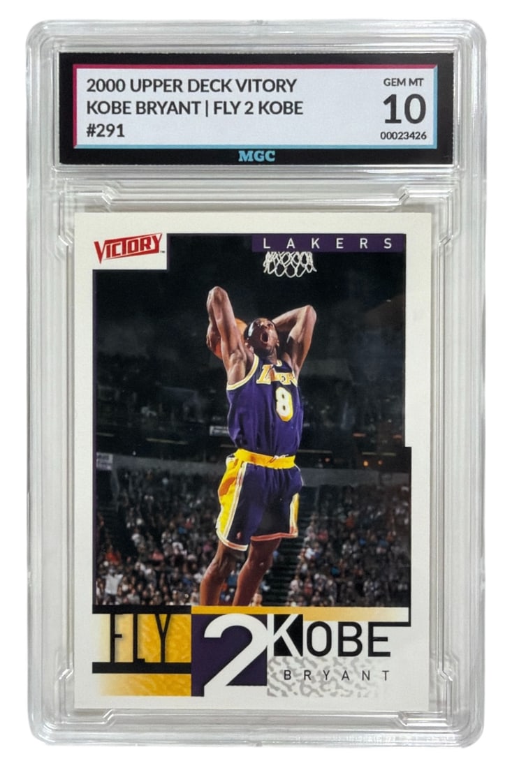 2000 Upper Deck Victory Fly 2 Kobe | Kobe Bryant | No. 291 | Graded 10 (1 of 2)
