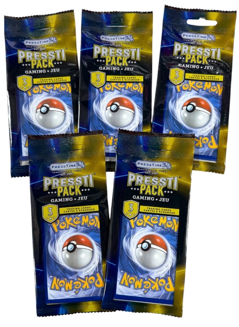 Sealed Pressti Pack Pokemon Card Collection (1 of 1)