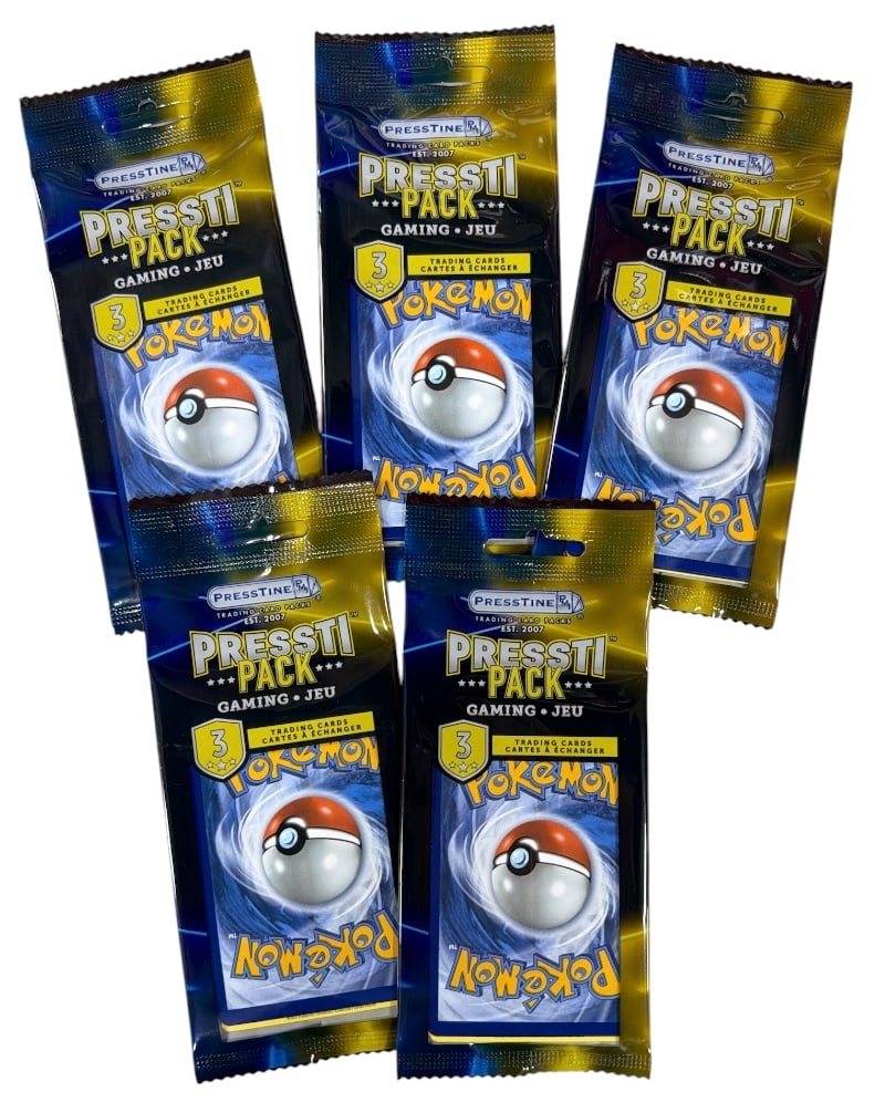 Sealed Pressti Pack Pokemon Card Collection (1 of 1)