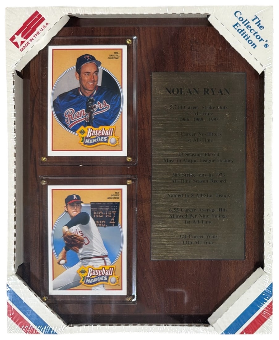 Nolan Ryan Plaque | The Collectors Edition (1 of 2)