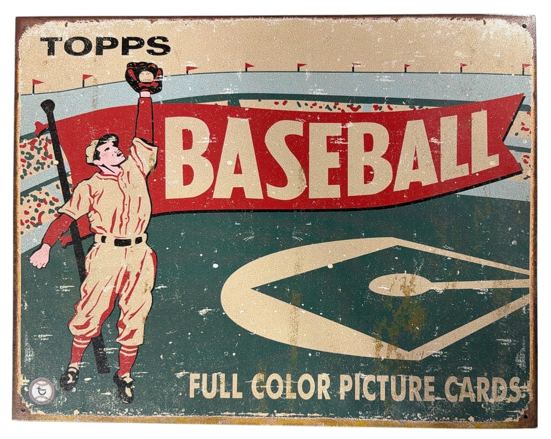 Topps Baseball | Metal Poster (1 of 2)