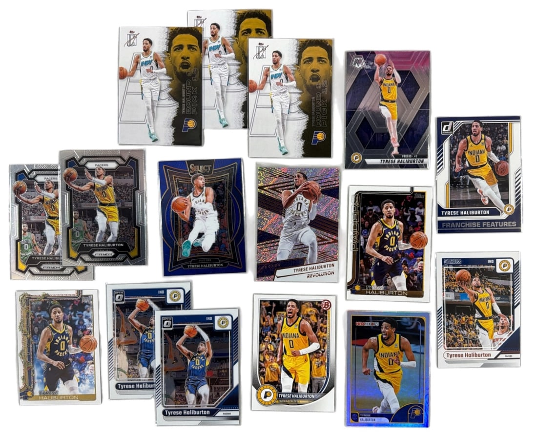 Tyrese Haliburton Basketball Trading Card Collection: Tyrese Haliburton Basketball Trading Card Collection