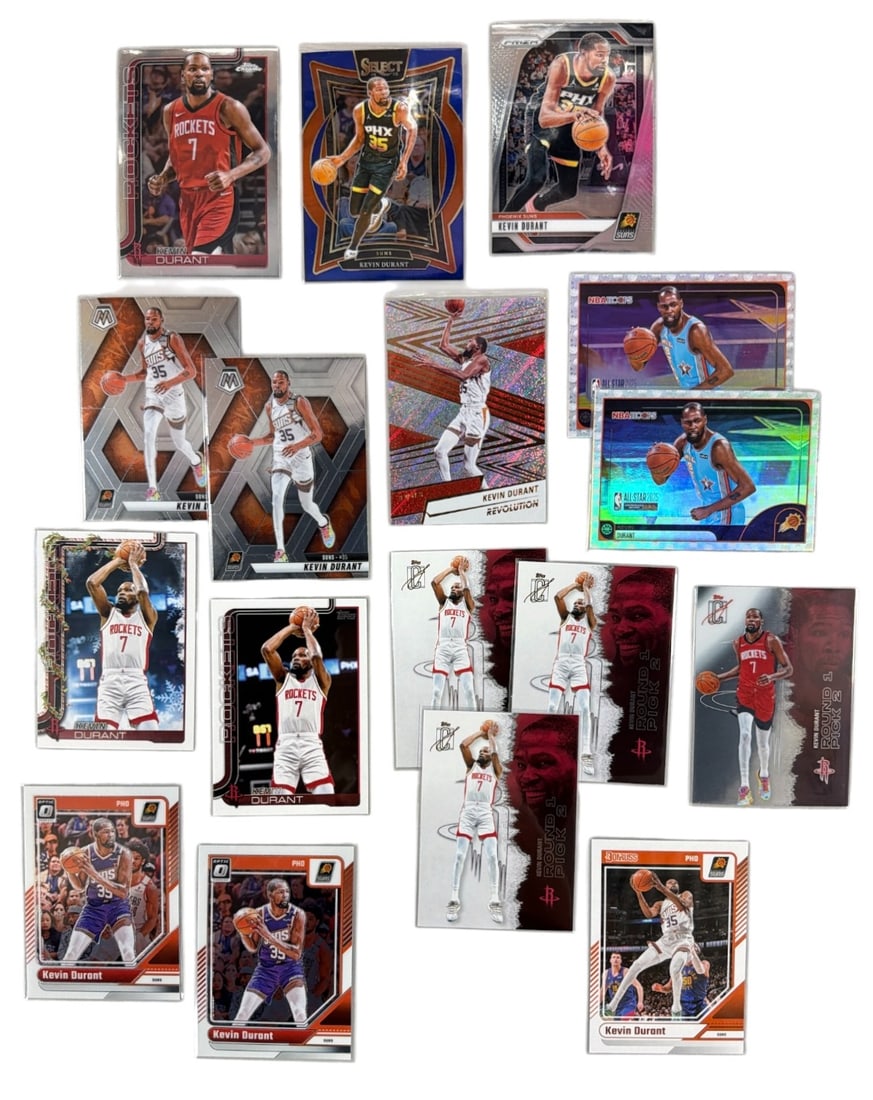 Kevin Durant Basketball Trading Card Collection: Kevin Durant Basketball Trading Card Collection