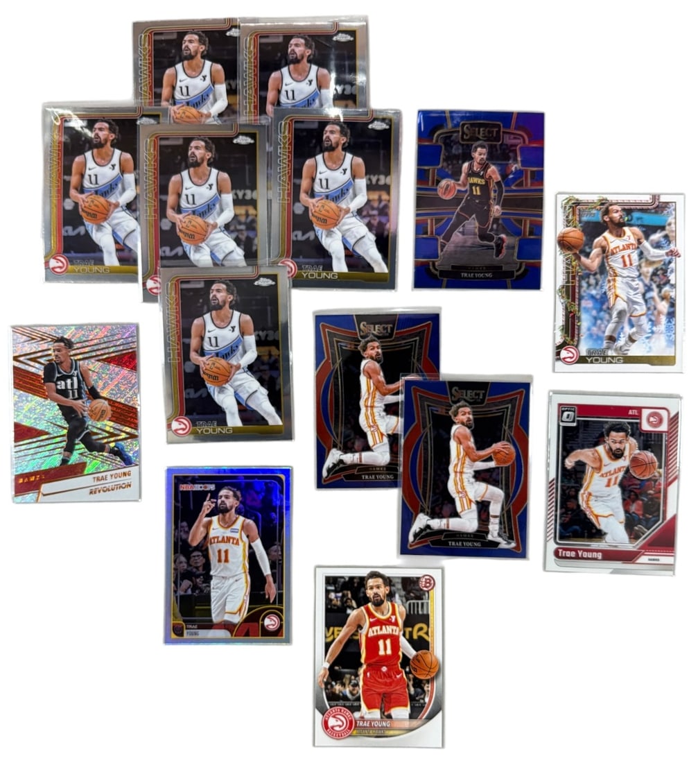 Trae Young Basketball Trading Card Collection (1 of 2)
