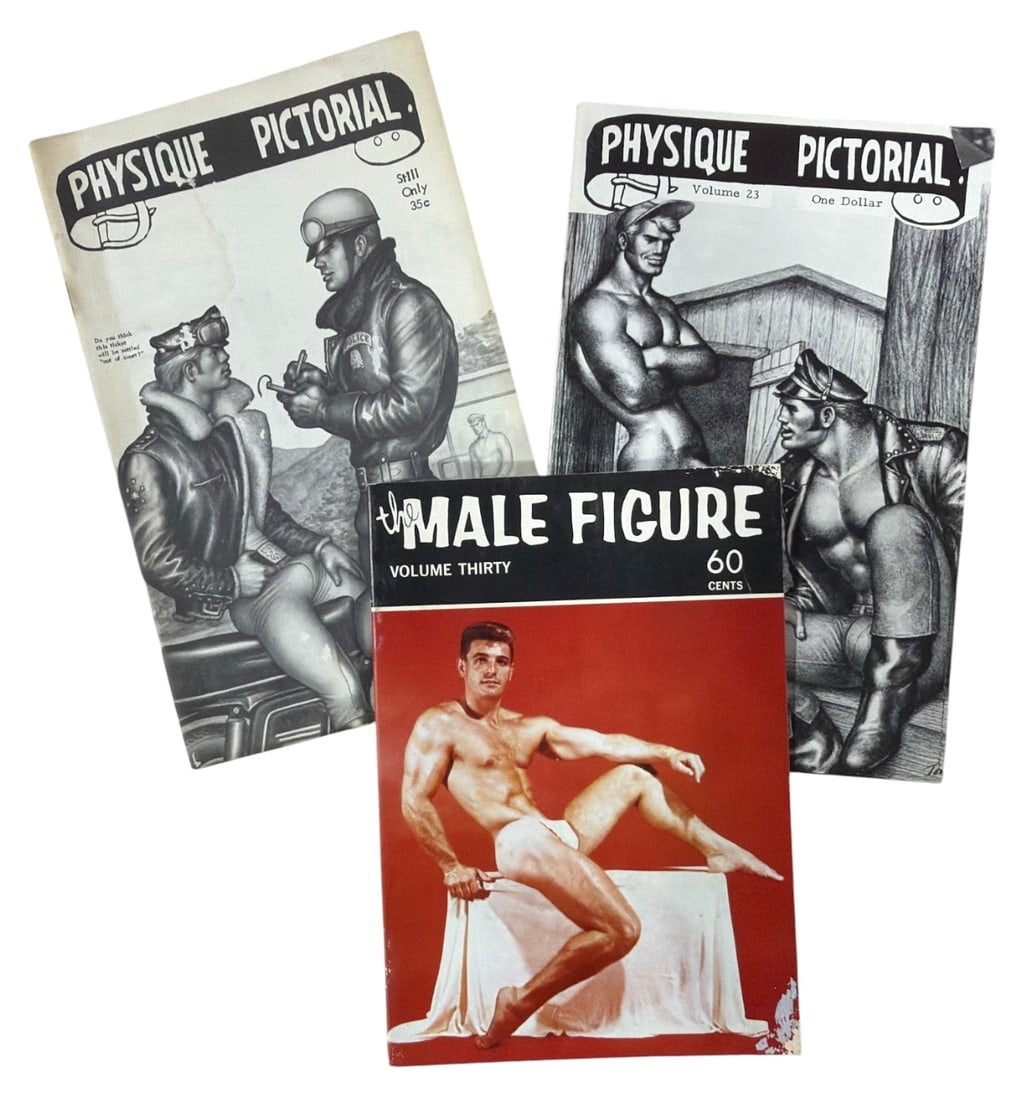 Physique Pictorial and The Male Figure Mini Magazine Collection: Physique Pictorial and The Male Figure Mini Magazine Collection