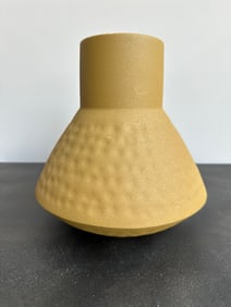Modernist Metal Vase