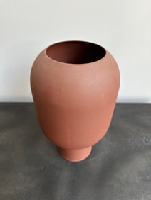 Sienna Modernist Metal Vase