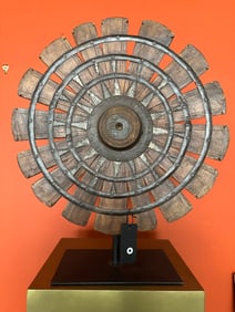 Wooden Chakra Sculpture