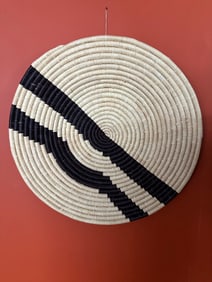 Woven Striped Wall Art