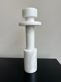 Modernist Marble Candle Holder