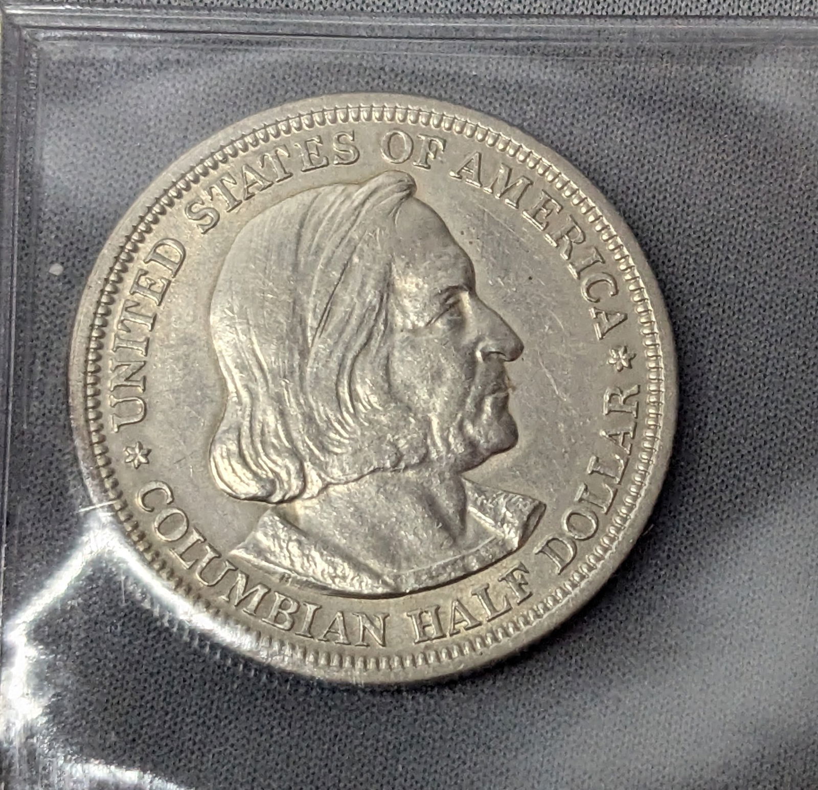 1893 US Columbian Commemorative Half Dollar Cat. (1 of 2)