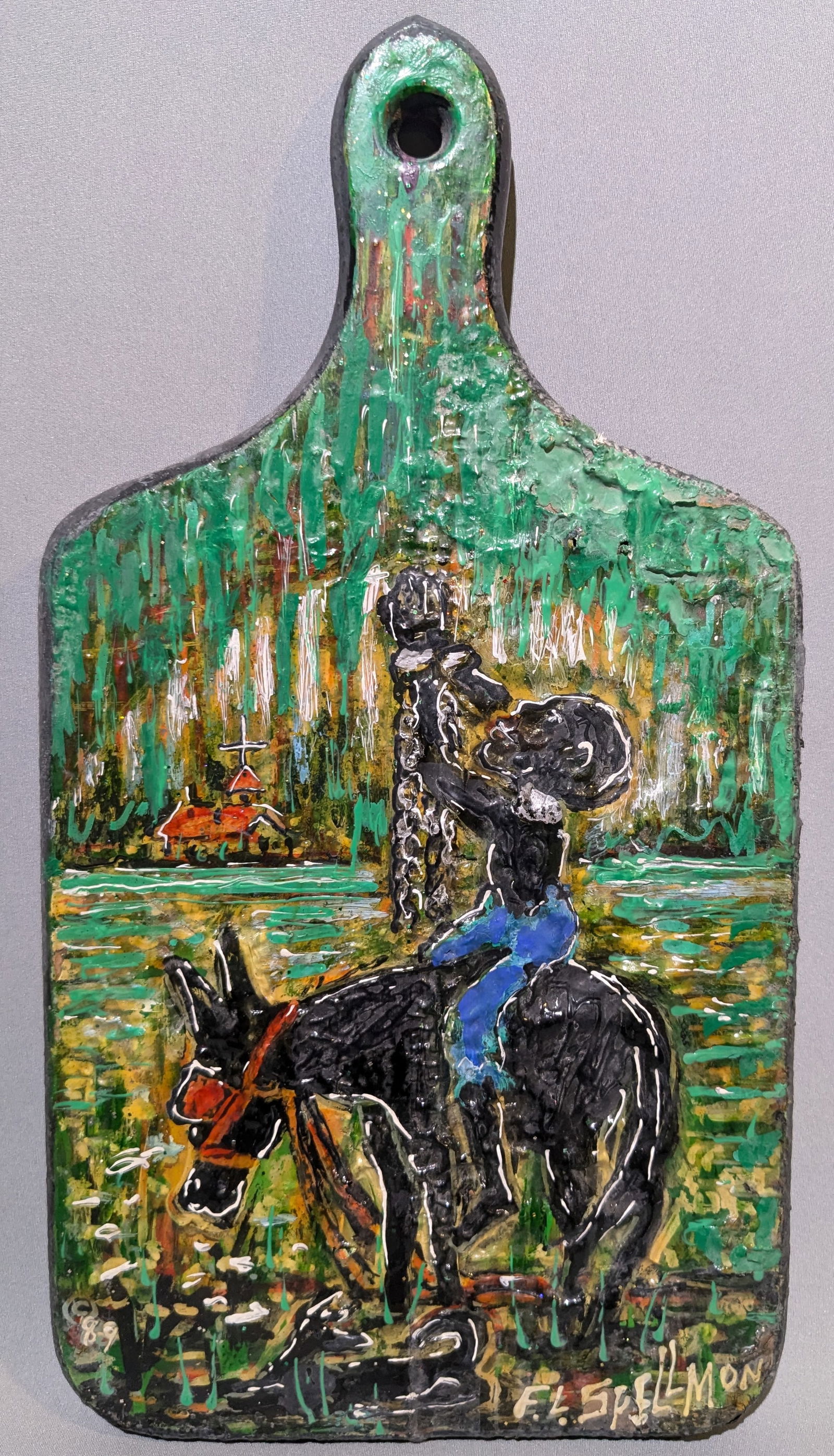 F.L. "Doc" Spellmon, "Thirsty" (1 of 6)