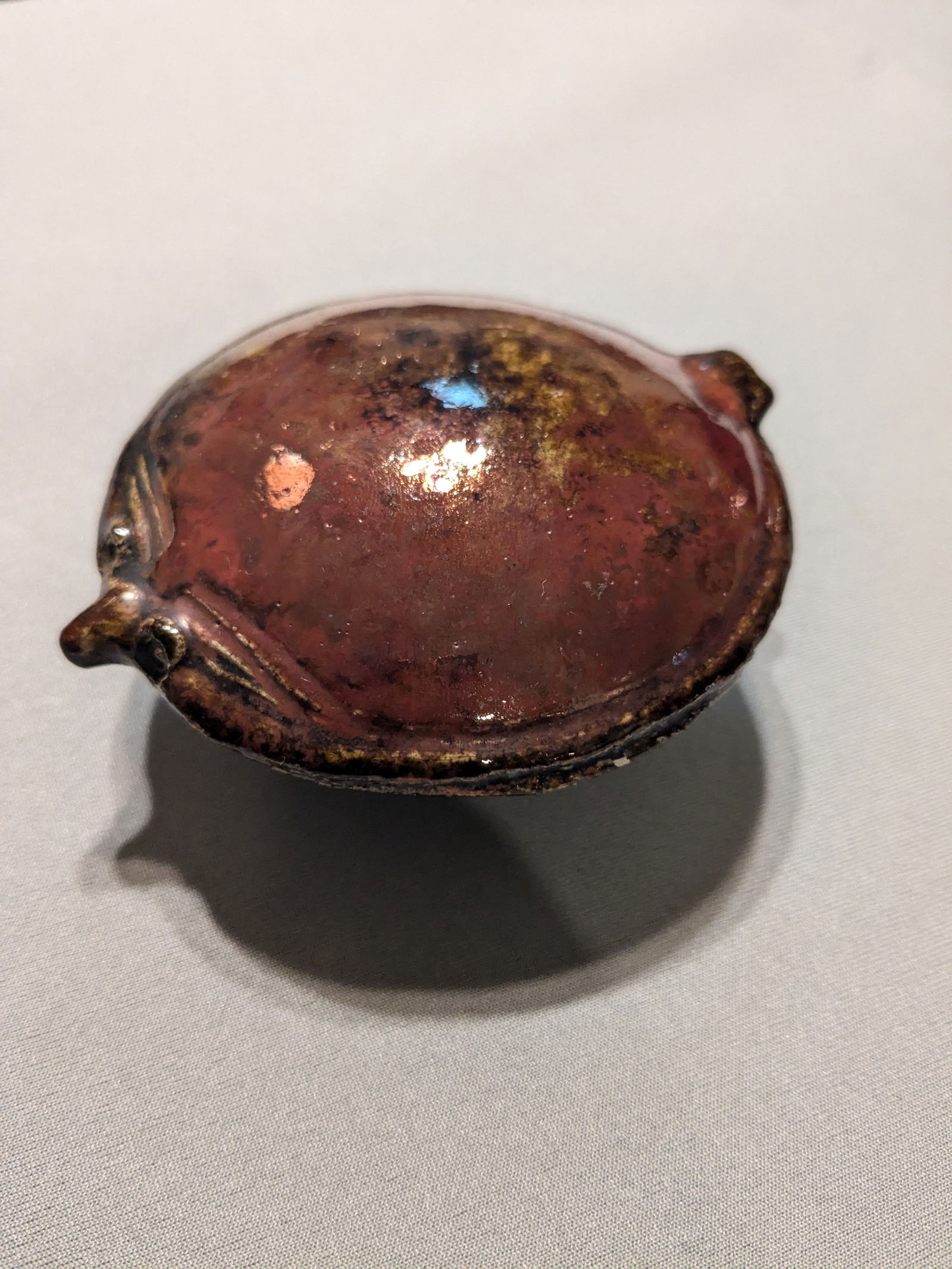 Artist Signed Clay Whistle: Artist Signed Clay Whistle.3.5" x 3" x 1.5"In-house shipping is available for smaller items. Shipping is available for larger and other fragile items through Pac Mail, which is a local shipping option