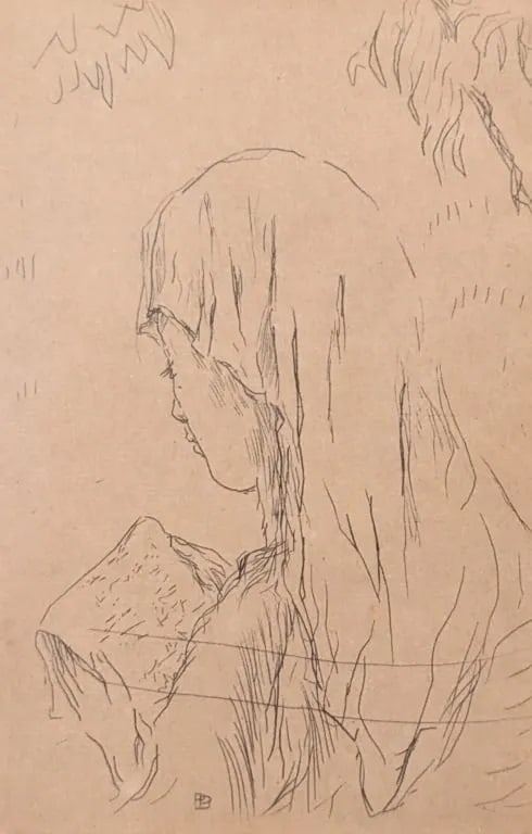 Pierre Bonnard, Antique Print: Pierre Bonnard, Antique Print.Sight: 7" x 4.5"Frame: 13.75" x 9.25"In-house shipping is available for smaller items. Shipping is available for larger and other fragile items through Pac Mail, which is