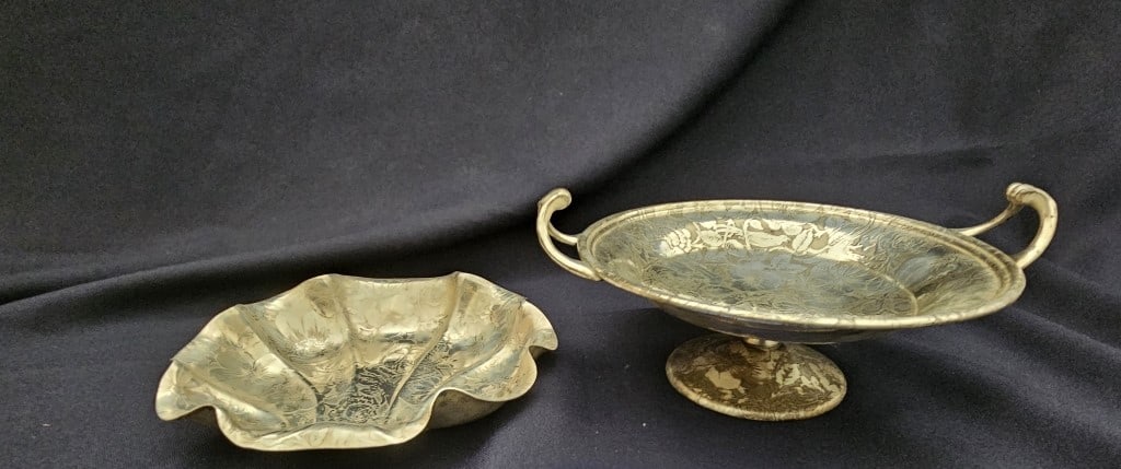 (2) Weidlich Bros. Mfg.Co. Silverplate Candy Dis (1 of 7)