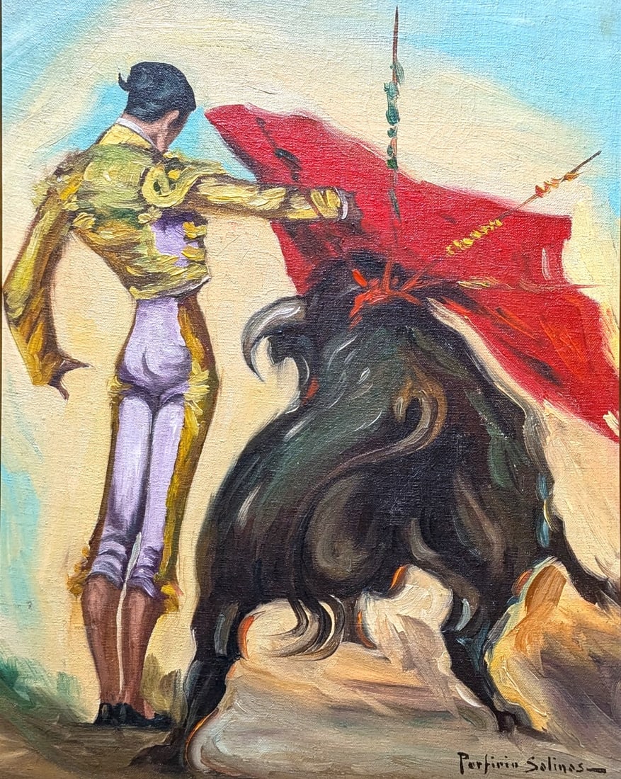 Porfirio Salinas (1910-1973), The Bullfighter (1 of 8)