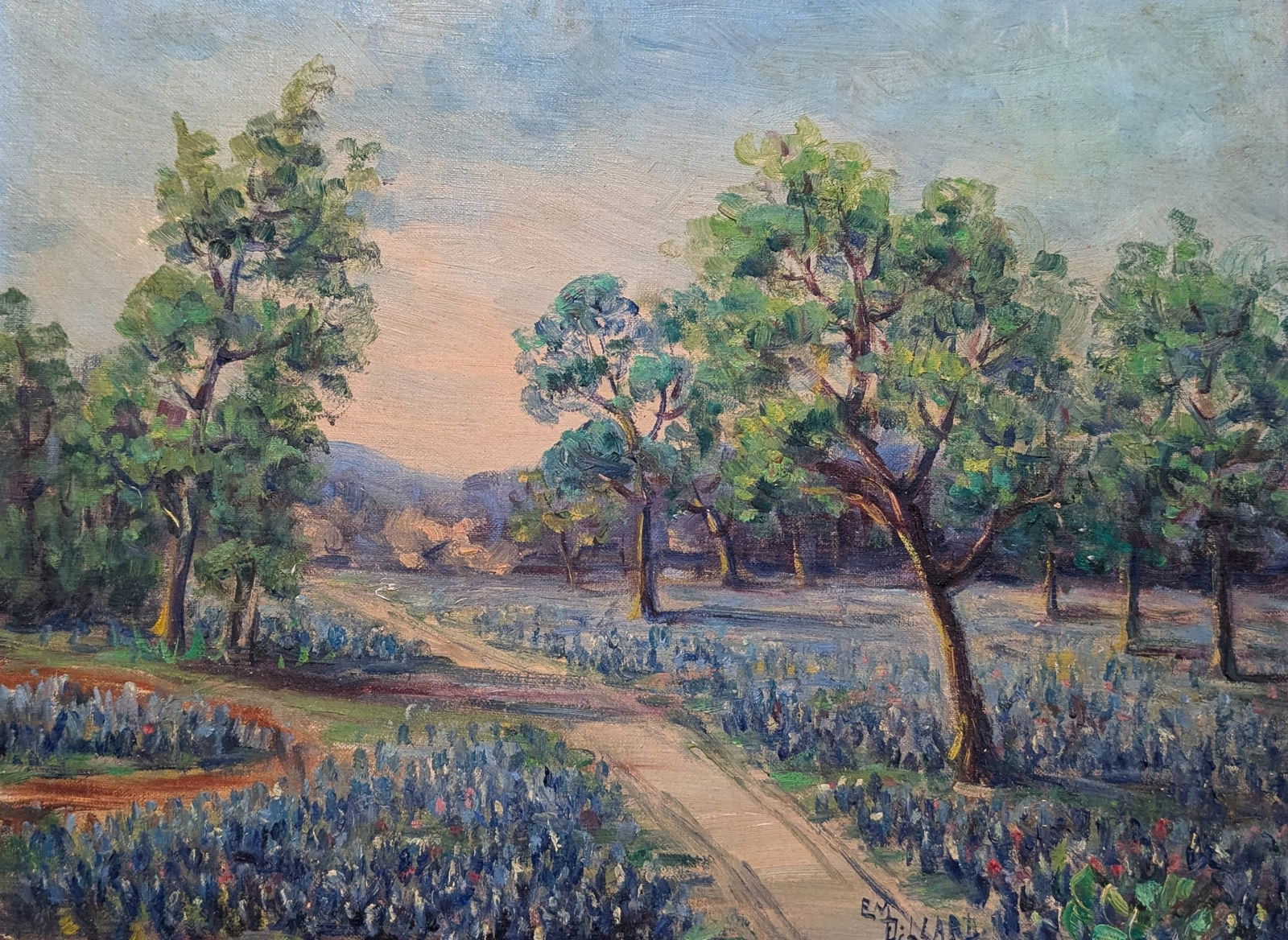 Emily Dillard (1879-1968) Bluebonnet (1 of 4)
