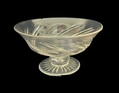 Stuart Crystal Footed Fruit Bowl (1 of 4)